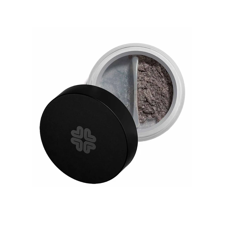 Mineral eyeshadow in gunmetal color Lily Lolo