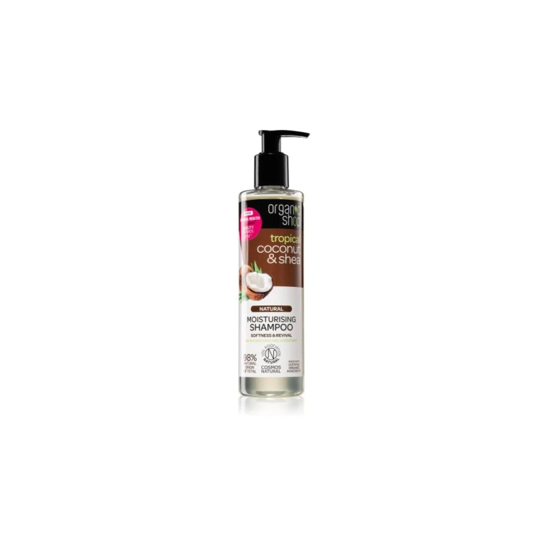 Natural Coconut & Shea Butter Moisturizing Shampoo for Damaged and Dry Hair 280ml