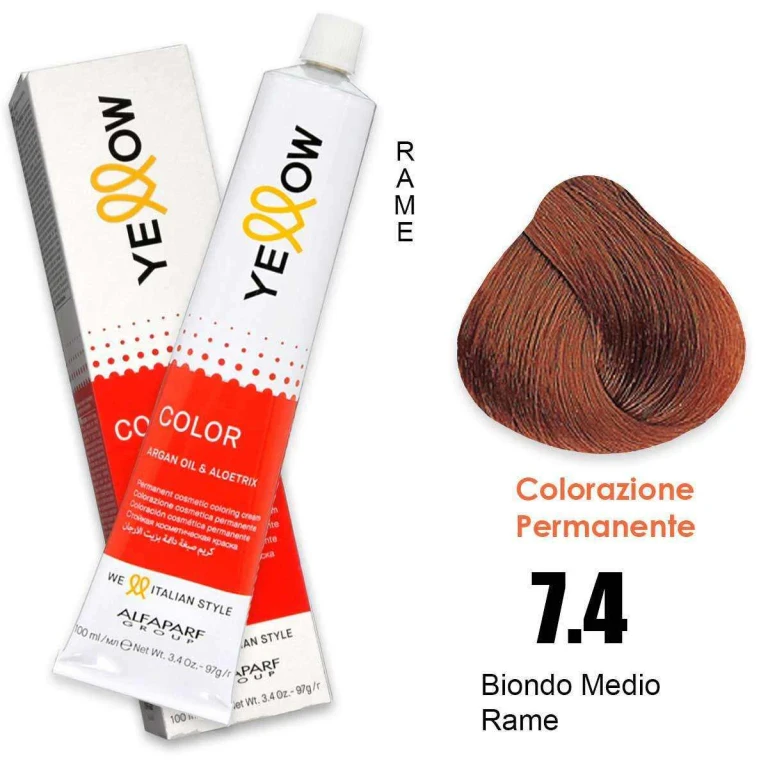 Yellow Color Permanent 7.4 100Ml