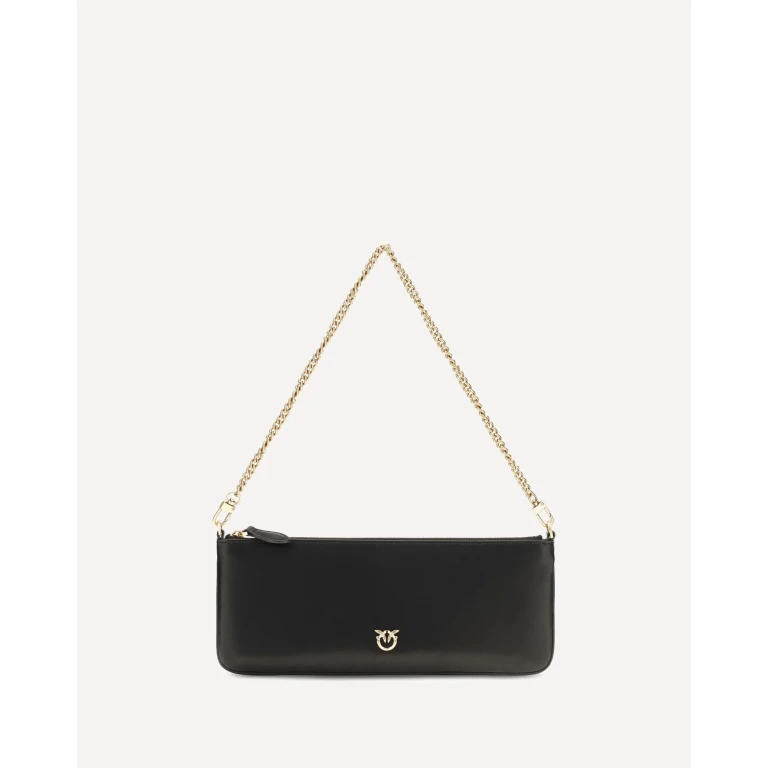 Horizontal Flat leather Shoulder Bag Female UNI