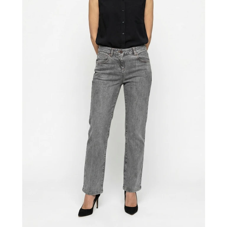 Women's Grey Skinny Fit Jeans