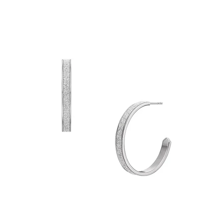 Jof01135040 Steel Hoop Earrings
