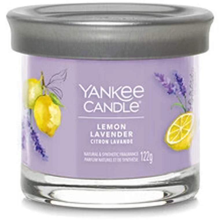 Candle Signature Glass (lemon with lavender) - 122.0 g