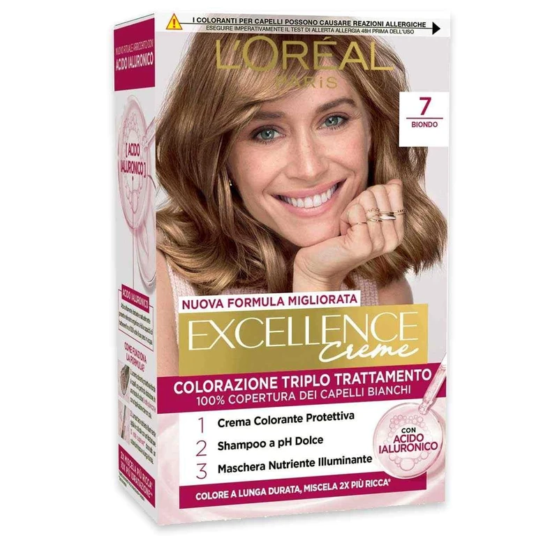 L'Oreal Excellence Triple Treatment Color No. 7 Blonde