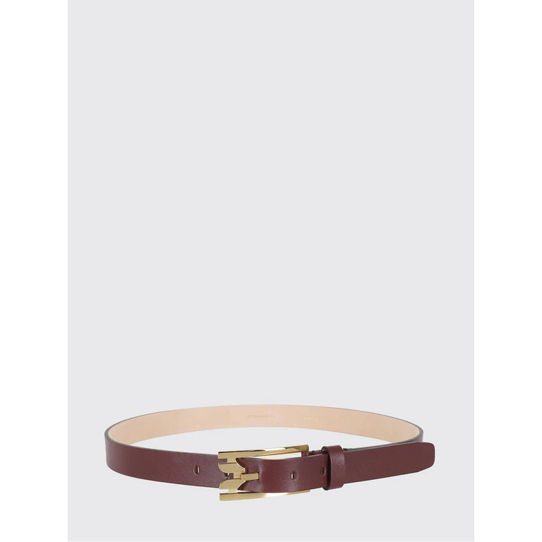 Smooth Calfskin Leather Belt with Monogram Buckle (B425AAC007031A2)