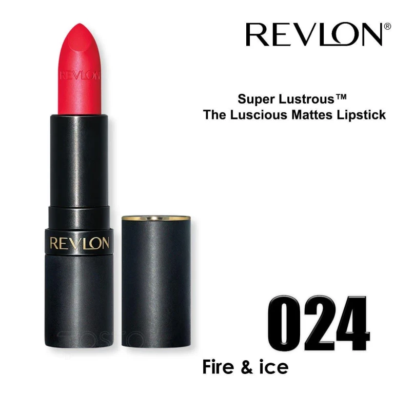 Revlon rv superlustrous matte fire & ice 024 — Lipstick