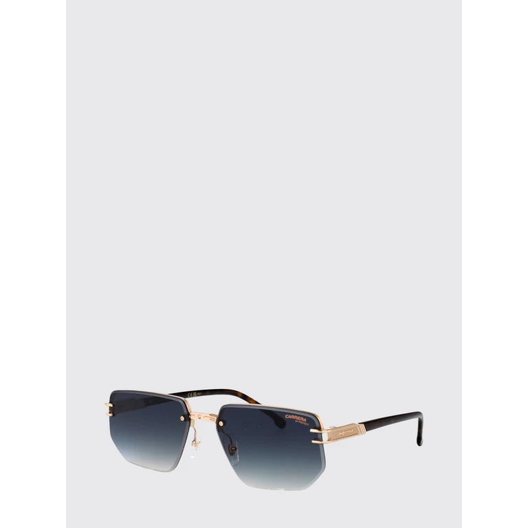 Rectangular Aviator Metal Sunglasses with Gradient Lenses (CARRERA1070/S0NR)