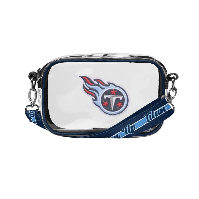 Tennessee Titans Clear Crossbody Bag