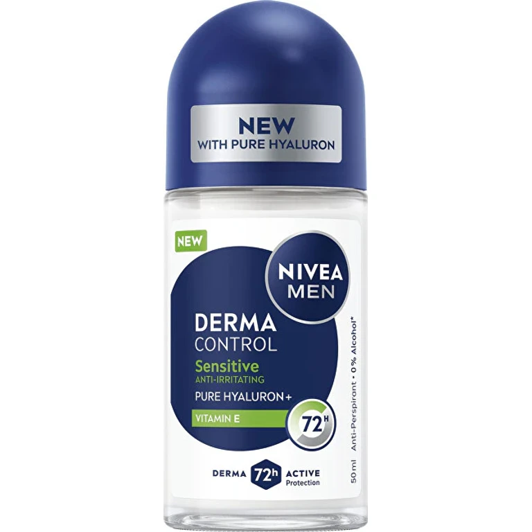 Men Derma Control Sensitive Roll-On Antiperspirant 50 ml