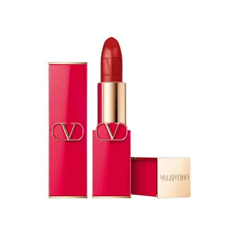 Red Satin Finish Cream Lipstick 217A Refillable 3.5g