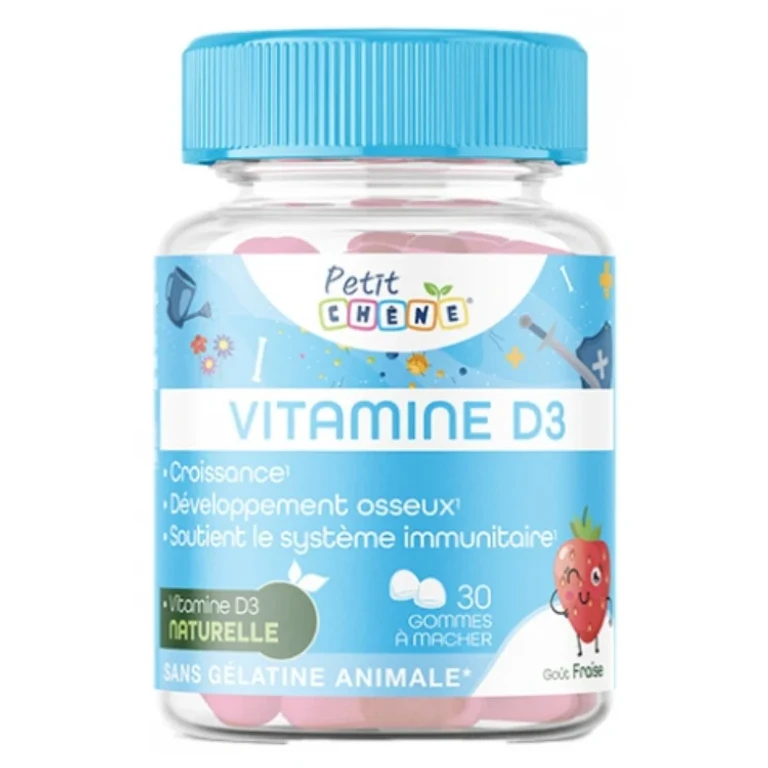 Petit Chêne Vitamin D3 30 gummies