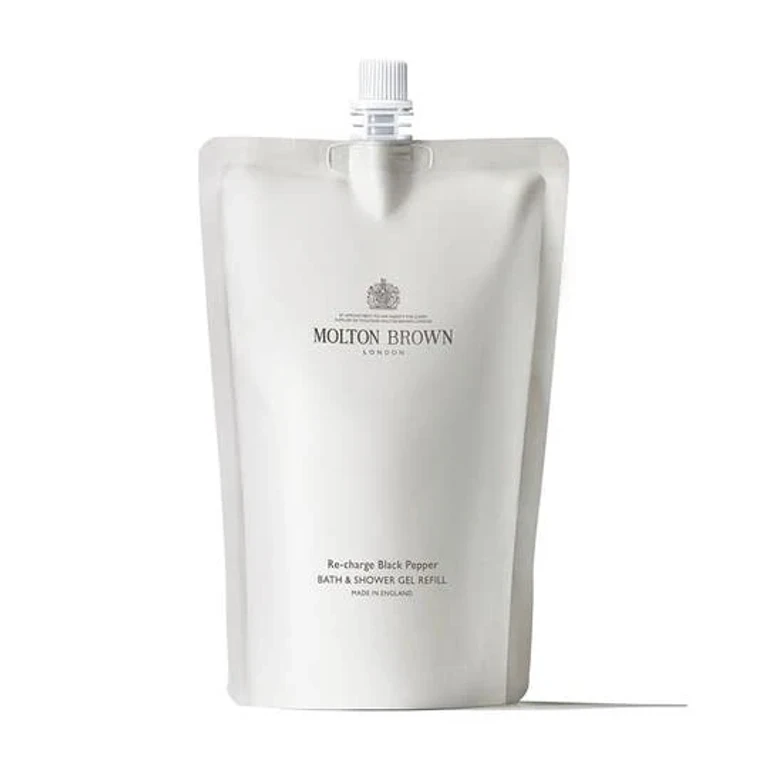Black Pepper Bath & Shower Gel Refill 400 ml refill