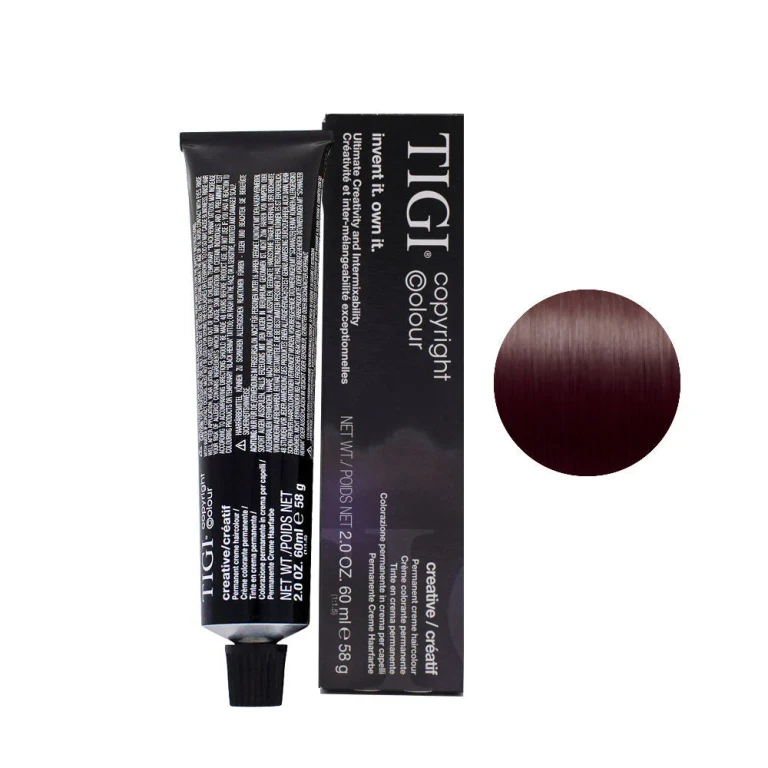Colour Creative Permanent Hair Dye 4/2 Medium Brown Purple 60ml