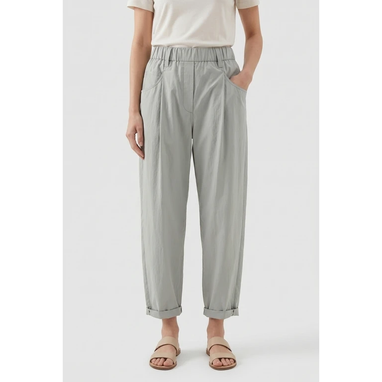 Wolight Grey Relaxed Trousers