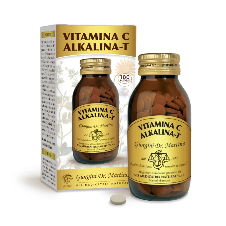 Alkalina-T Vitamin C 90 G - Tablets of 500 Mg