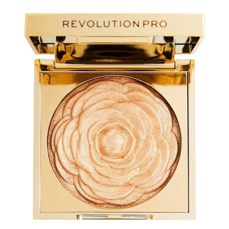 Pro Lustre Illuminating Blush Compact Highlighter Golden Rose 1 Shade 9 g