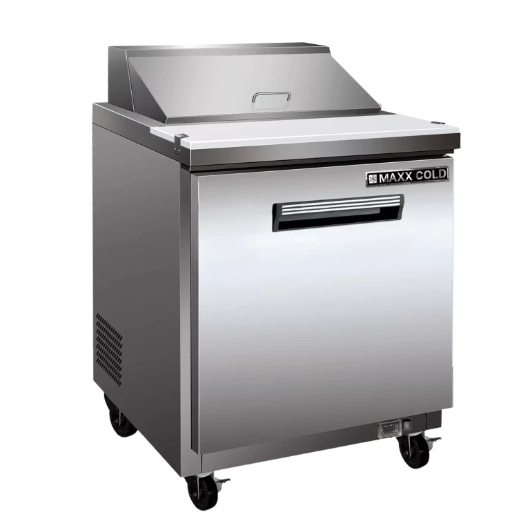 X-Series Commercial Refrigerated Sandwich/Salad Station, Stainless Steel 7 cu. ft.