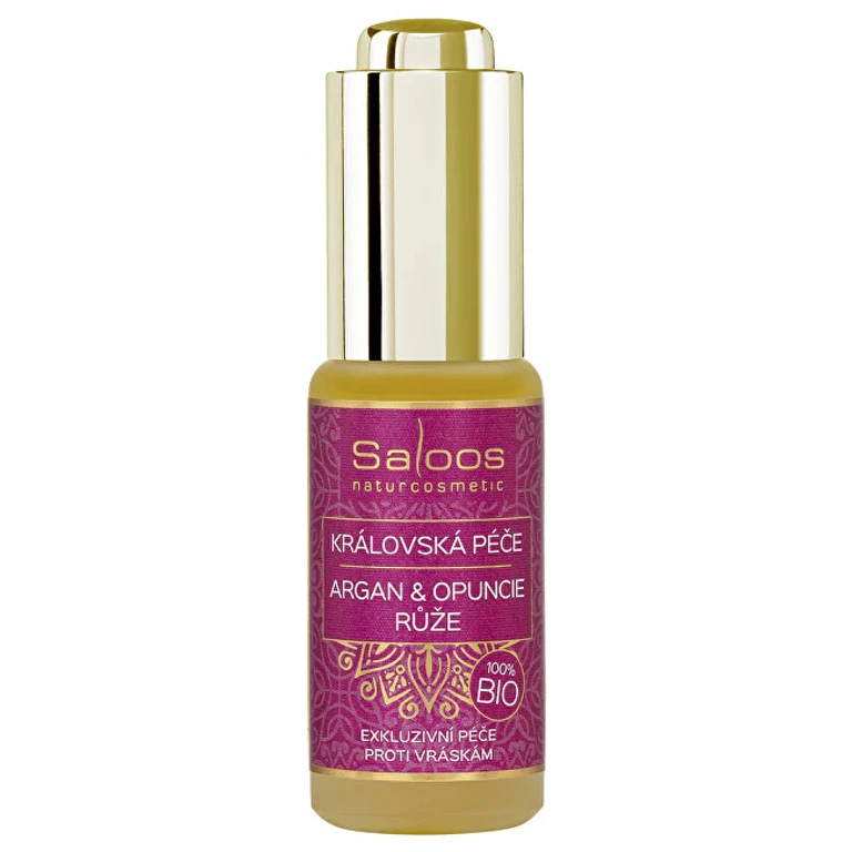 Regenerating Face Oil with Argan and Prickly Pear - Rose 20 ml