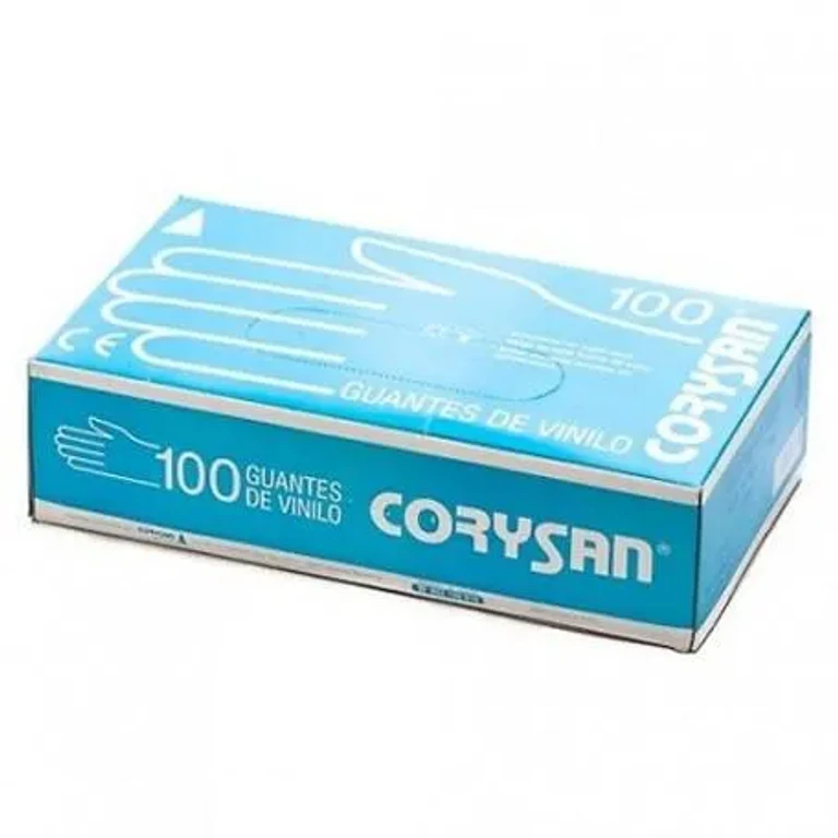 Vinyl gloves Corysan, small size, 100 units