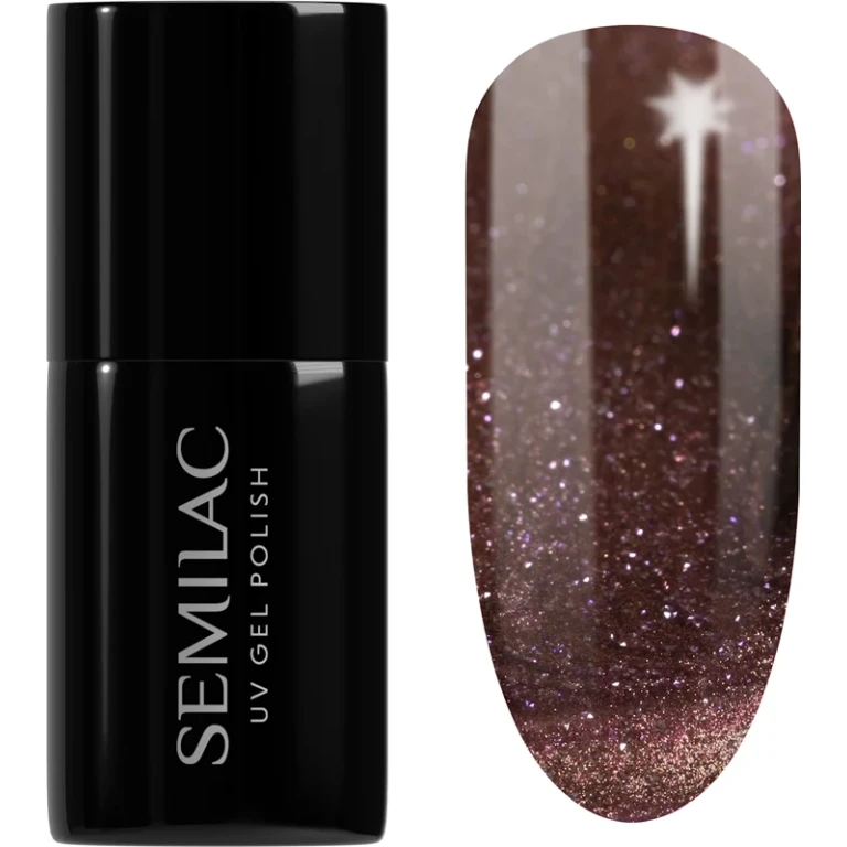 UV Hybrid Galaxy Flash UV/LED lamp gel nail polish color 823 Meta Rose 7 ml