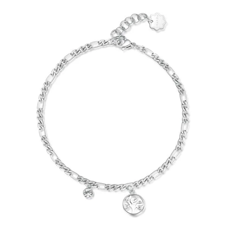 Brosway Steel Anklet with Chakra Pendant BHKA003
