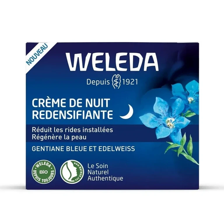 ORGANIC Blue Gentian and Edelweiss Redensifying Night Cream 40ml
