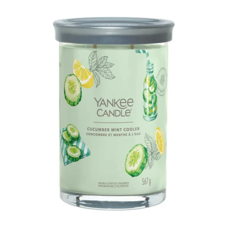 Tumbler Candle Signature Mint and cucumber cooler 567g