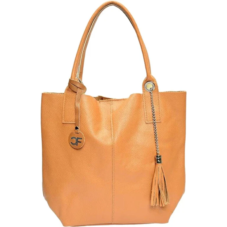 Women's Leather Handbag cognac