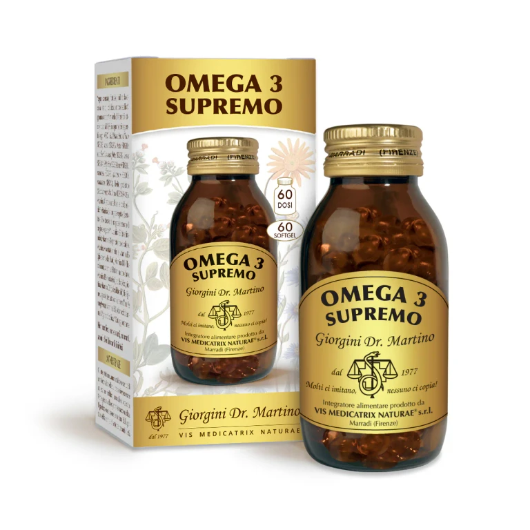 omega 3 supreme 87 g - 60 softgels of 1.45 g