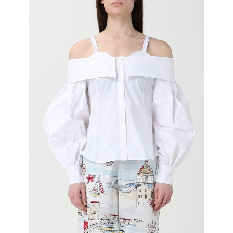 Shirt Woman color White (MCAM758BI000)