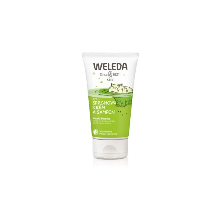 Kids Shower Cream 2 in 1 Sparkling Green Lemon 150ml
