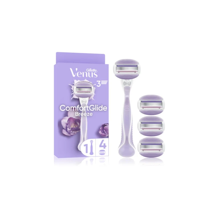 Venus Comfort Glide Breeze razor + 4 spare blades