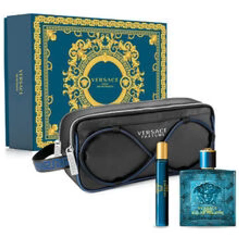 Eros SET EDT 100 ml + EDT 10 ml + beauty