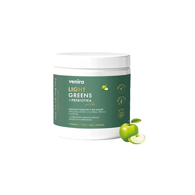 Light greens + prebiotic apple 168 g