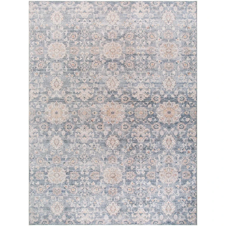 9x12 Marla Area Rug:- Blue, 9'x12'