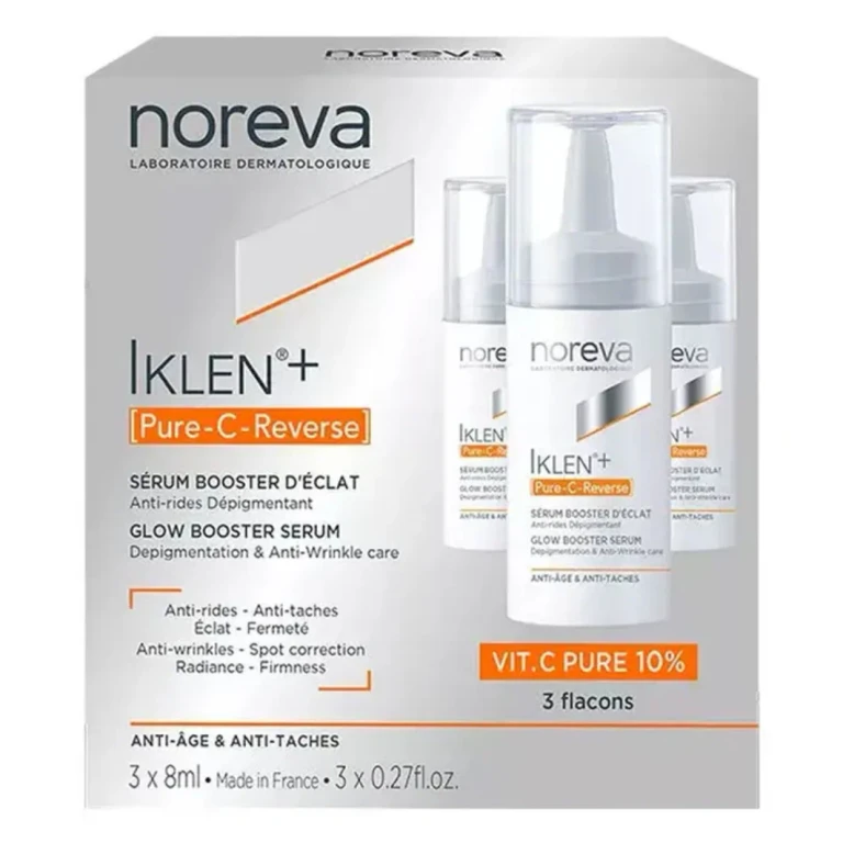 Noreva Iklen+ Pure C Reverse Anti-Age and Anti-Blemish Brightness Booster Serum 3 Bottles x8ml