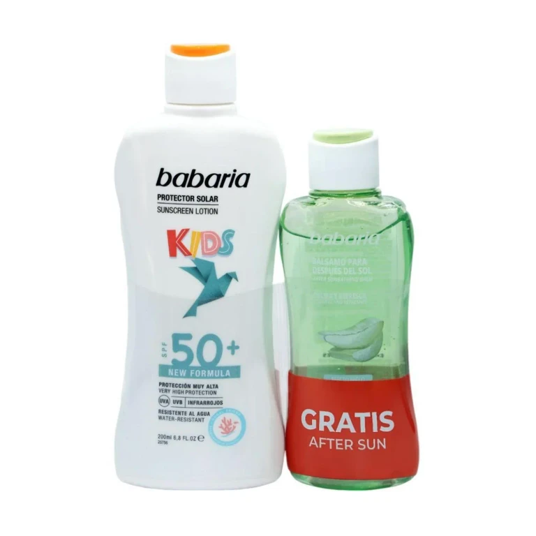 children's sunscreen SPF50 Water-resistant 200ml After-sun balm 1u