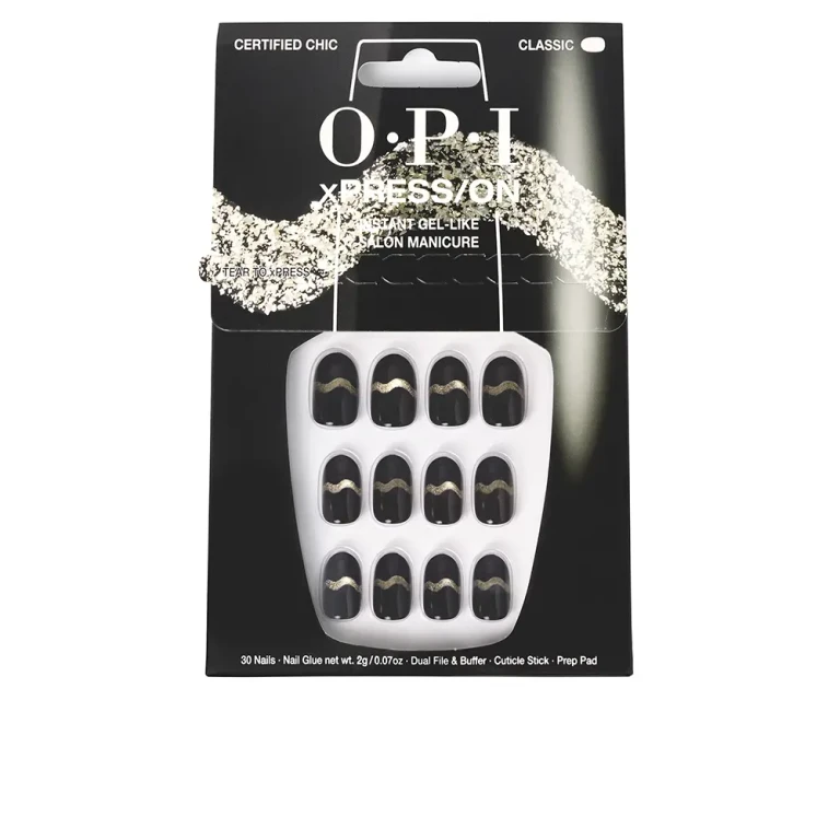 Xpress-On Artificial Nails Nail Art Certified Chic 30 U