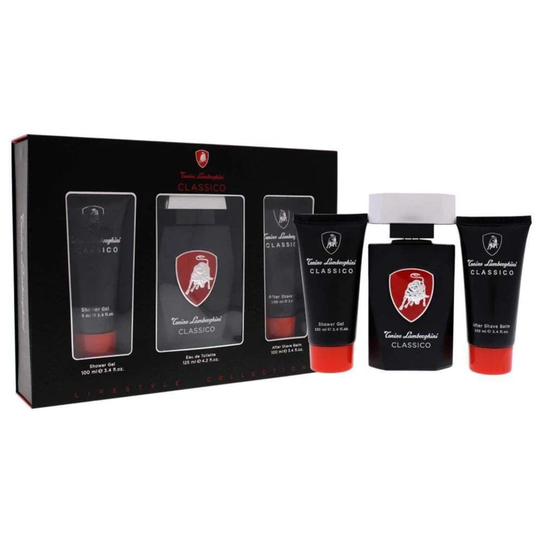 Classic Eau De Toilette 125 ml Bath Gel Spray 100 ml Aftershave Balm 100 ml