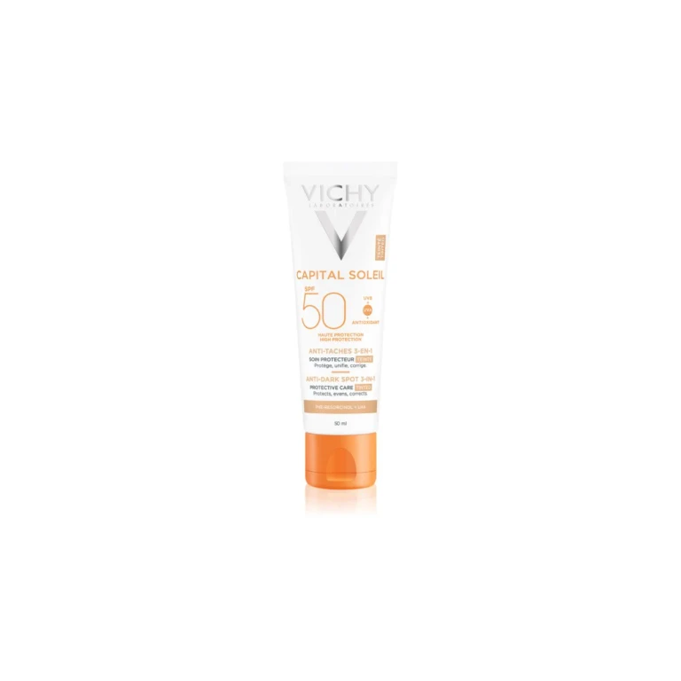 Ideal Soleil Anti-stain treatment 3 in 1 high protection tint Spf50+ 50ml
