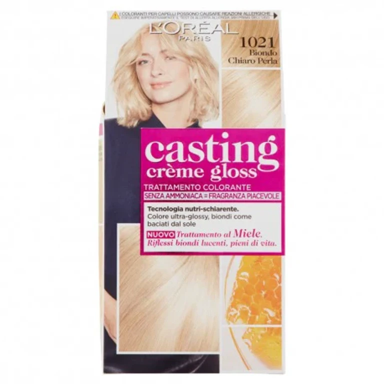 L Oreal Paris Casting Cream Gloss N. 1021 Light Blonde Pearl