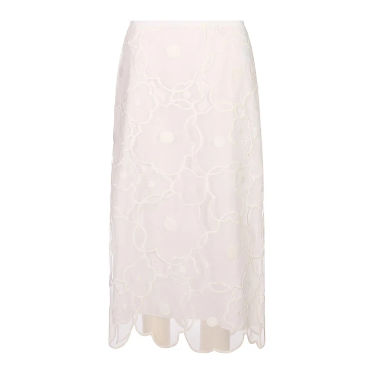 Jupe Midi - Blanc (M6EW02791)