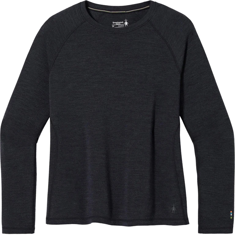Classic Thermal Merino Plus Size Crew Neck Base Layer Top - Women's