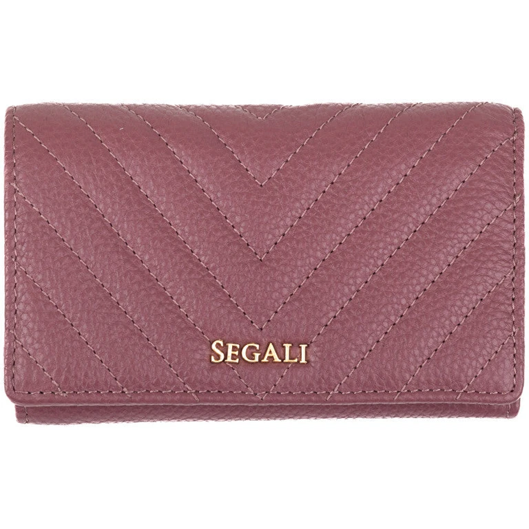 Purple Leather Women's Wallet