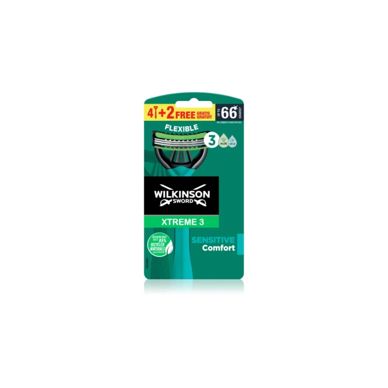 Xtreme 3 Sensitive Disposable Razors 6 Pieces