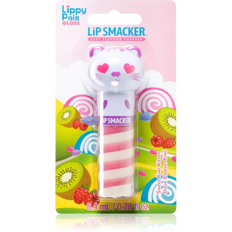 Lip Smacker Lippy Pals Lip Gloss Sweet Aroma Kiwi Kitten 8.4ml