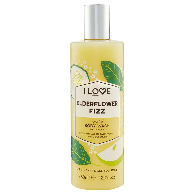 , Signature Collection, Paraben Free, Cleanser, Elderflower Fizz, Body Wash, 360ml