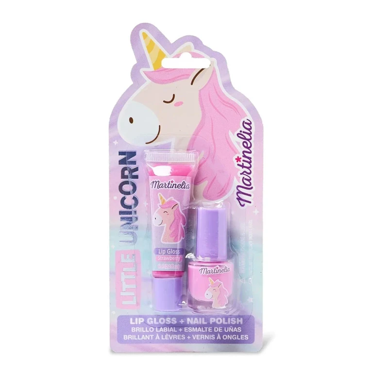 Lip gloss Martinelia Little Unicorn 1 unit Nail polish 1 unit