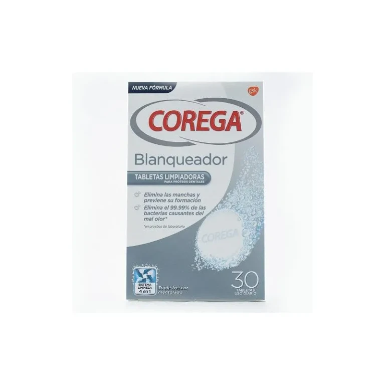 Corega™ Whitening 30 effervescent tablets