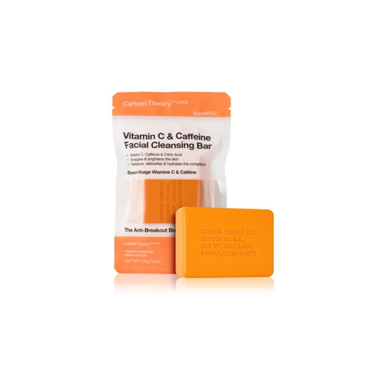 Vitamin C & Caffeine Facial Cleansing Bar - Facial Cleansing Soap - 100.0g